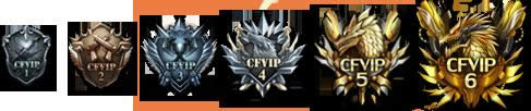 CF2.0��Ա��Ȩ���� �°�VIP��Ա�ȼ��ɳ���ϵһ��